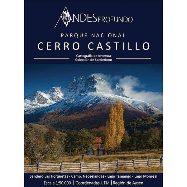 Mapa de Trekking Reserva Nacional Cerro Castillo