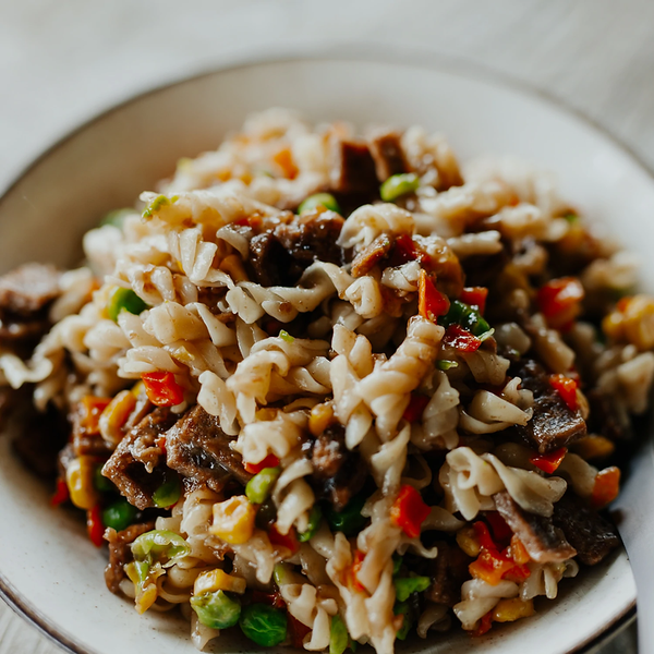 Estofado de Carne y Pasta