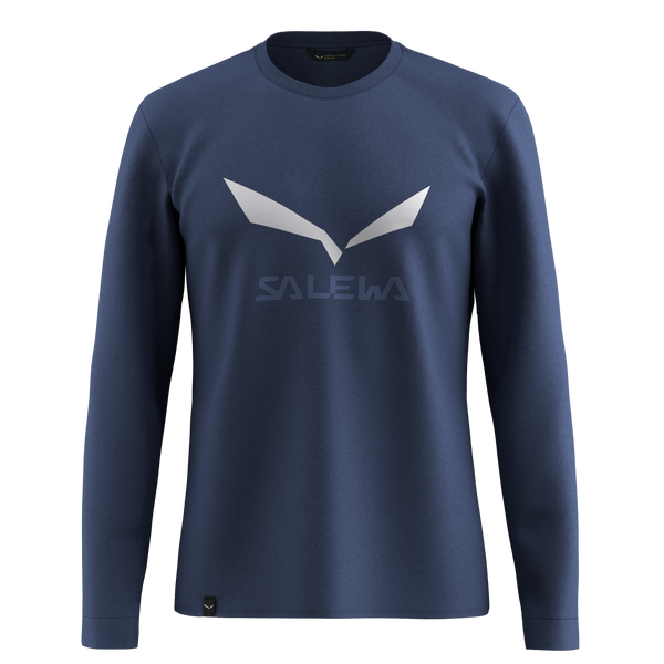 Polera Hombre Solid Logo Dry L/S