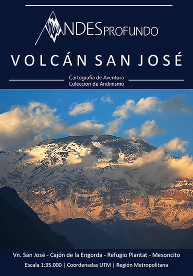 Mapa Volcán San José