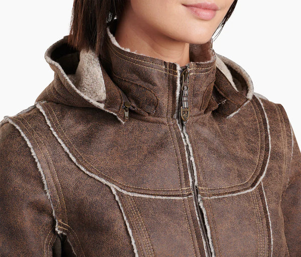 Chaqueta Mujer Dani Sherpa Trench