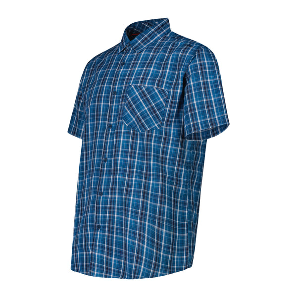 Camisa Hombre Short-Sleeve Checked