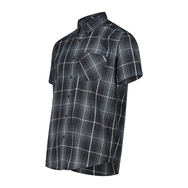 Camisa Hombre Short-Sleeve Checked
