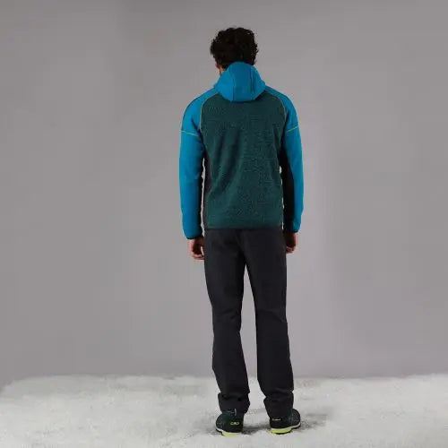 Polar Hombre  Jacquard Knit-Tech Hooded