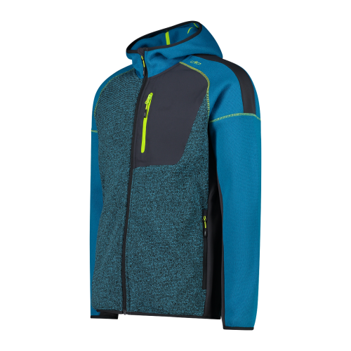 Polar Hombre  Jacquard Knit-Tech Hooded
