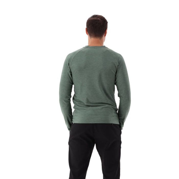 Polera Hombre Manga Larga Elasticada