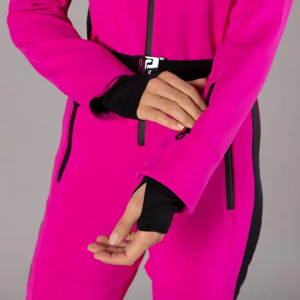 Traje de Ski Mujer con Gorro Desmontable