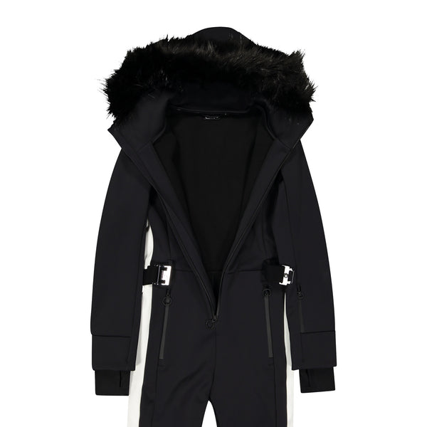 Traje de Ski Mujer con Gorro Desmontable