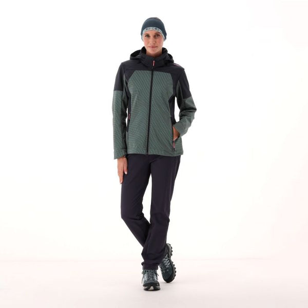 Chaqueta Mujer Softshell con Gorro