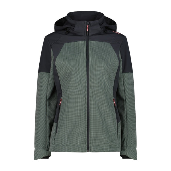 Chaqueta Mujer Softshell con Gorro