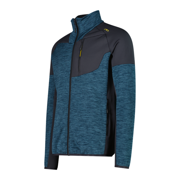 Polar Hombre Grid Tech Zip-Up