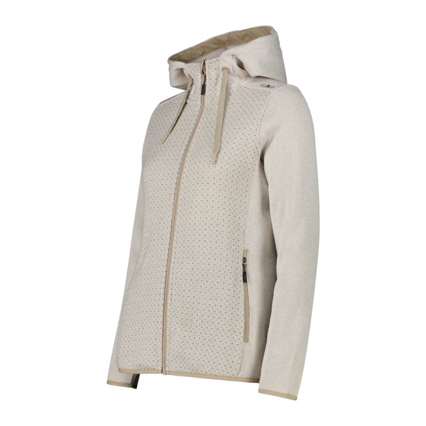 Polar Mujer Hooded Knit Tech