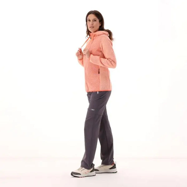 Polar Mujer Hooded Knit Tech