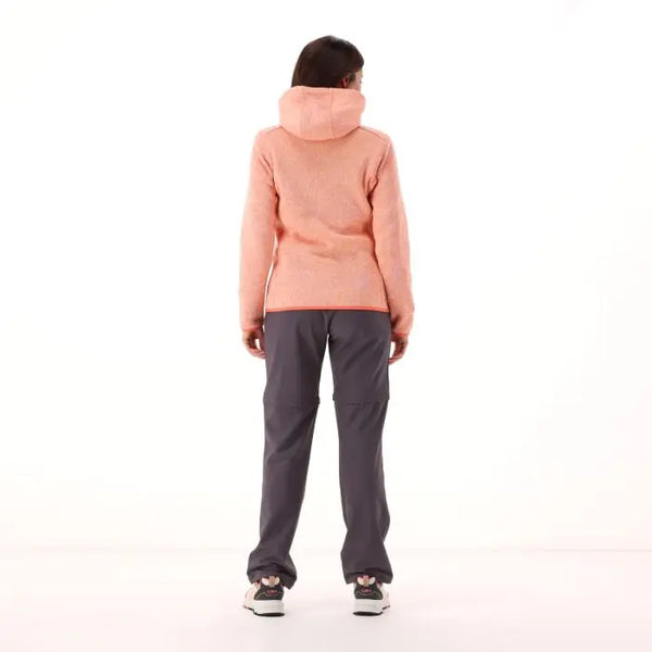 Polar Mujer Hooded Knit Tech