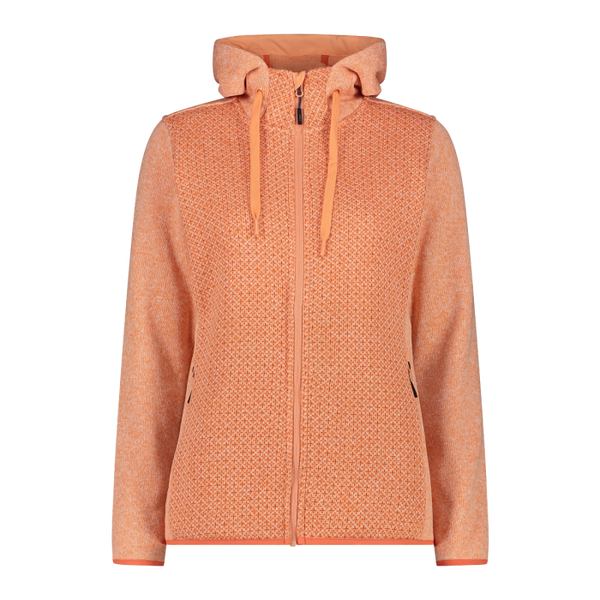 Polar Mujer Hooded Knit Tech