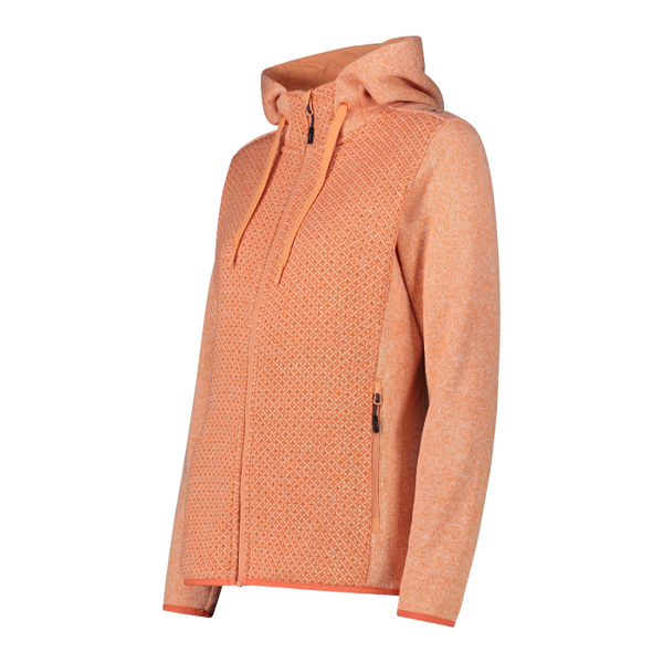 Polar Mujer Hooded Knit Tech