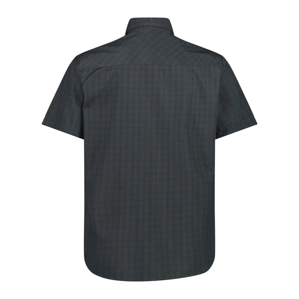 Camisa Hombre Manga Corta con Bolsillo con Cierre