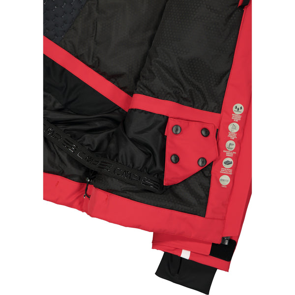 Chaqueta Hombre Ski Elasticada con Gorro Desmontable