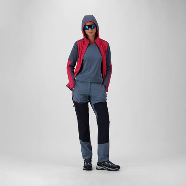Polar Mujer Grid Tech Hooded