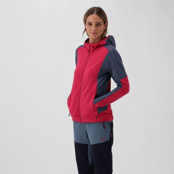 Polar Mujer Grid Tech Hooded