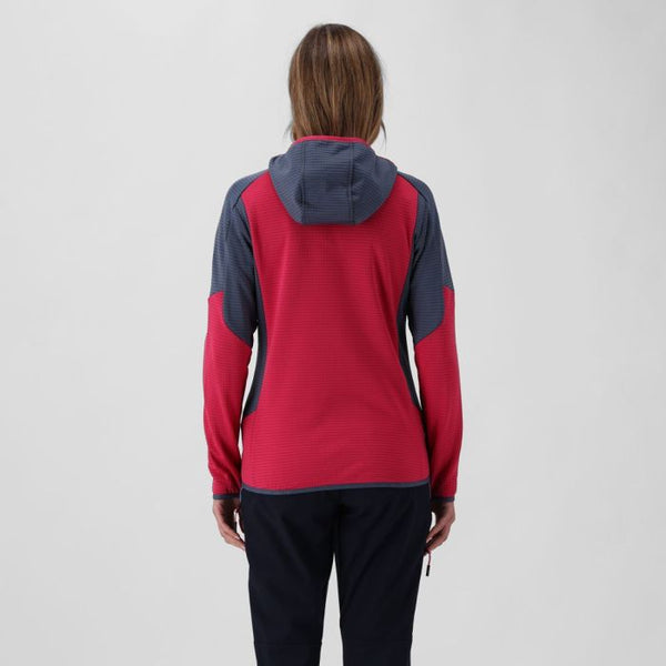 Polar Mujer Grid Tech Hooded