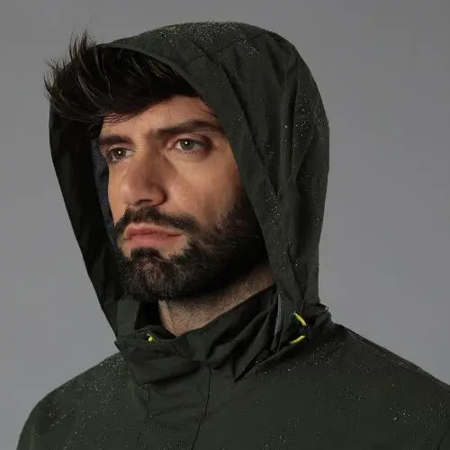 Chaqueta Hombre Impermeable Snaps Hood 39X7367