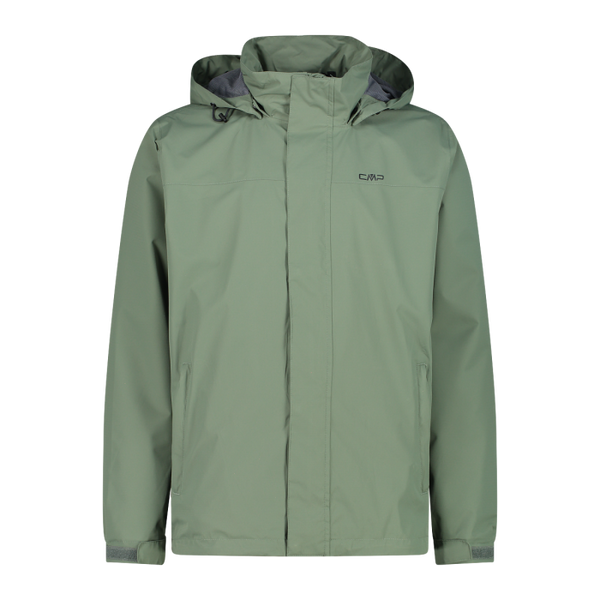 Chaqueta Hombre Impermeable Snaps Hood