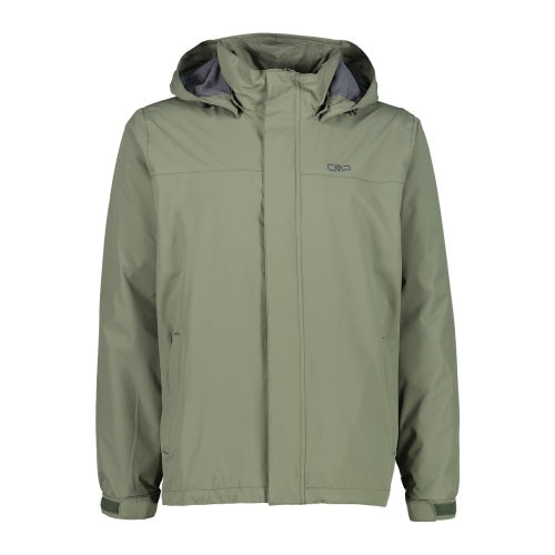 Chaqueta Hombre Impermeable Snaps Hood