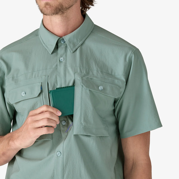 Camisa Hombre Short-Sleeved Self-Guided Sun Shirt