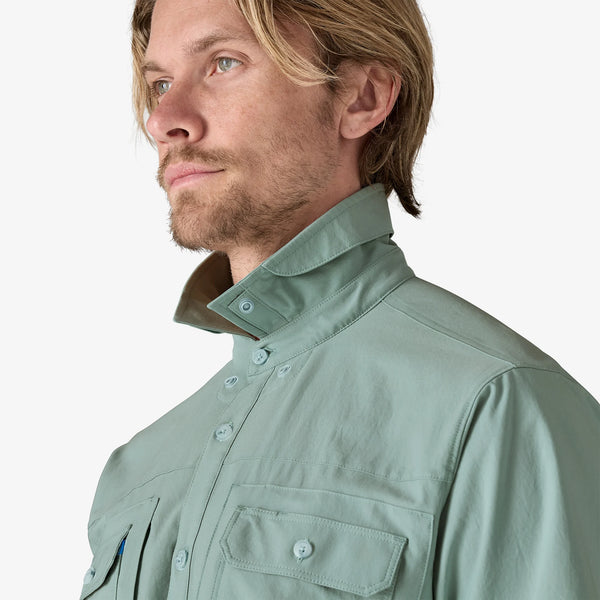 Camisa Hombre Short-Sleeved Self-Guided Sun Shirt