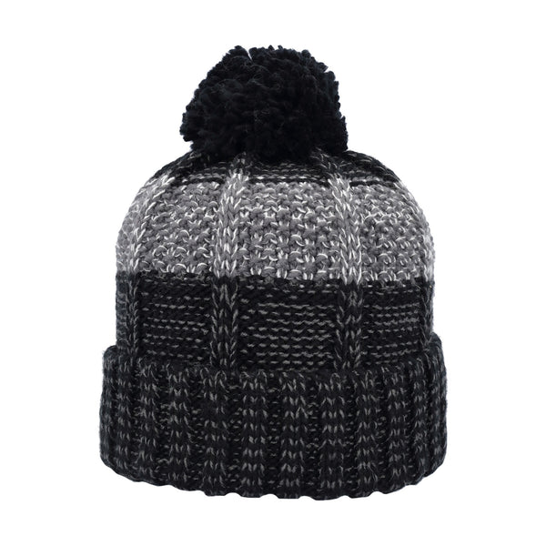 Gorro Mujer Knitted Pom Pom