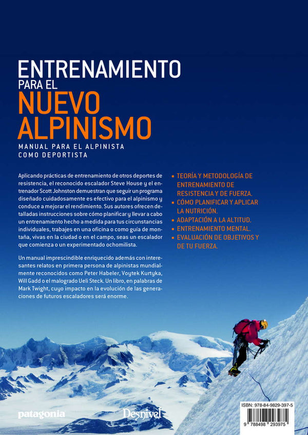 Entrenamiento para el Nuevo Alpinismo