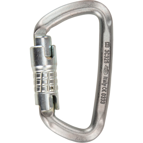Mosquetón Acero D-Shape Steel ANSI