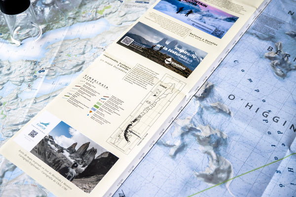 Mapa de Trekking Torres del Paine