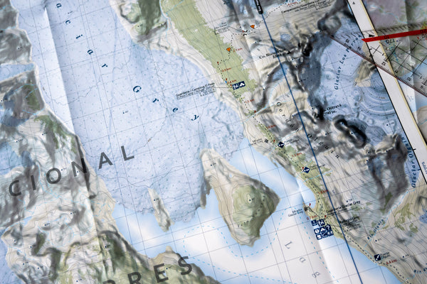 Mapa de Trekking Torres del Paine