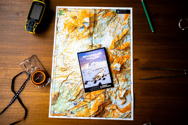 Mapa Andinismo Volcan Nevados de Chillan