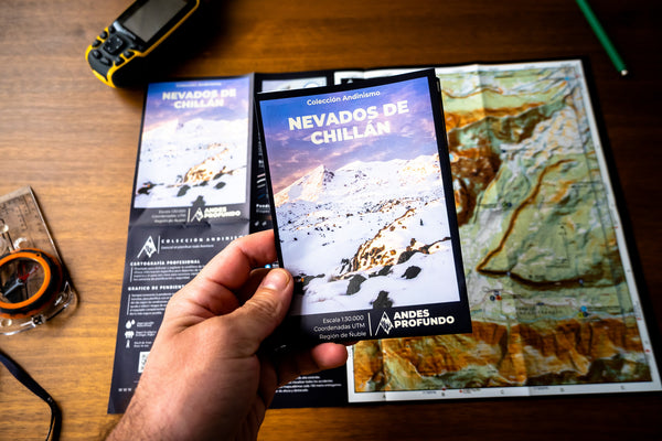 Mapa Andinismo Volcan Nevados de Chillan