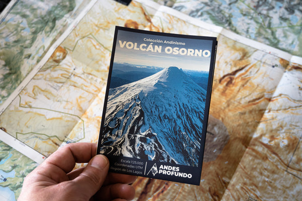 Mapa Andinismo Volcan Osorno