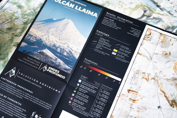 Mapa Andinismo Volcan Llaima