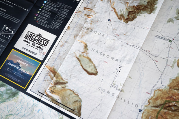 Mapa Andinismo Volcan Llaima