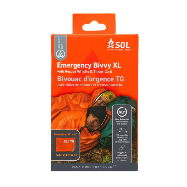 Saco Vivac de Emergencia XL con Silbáto
