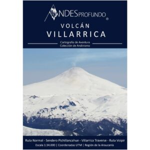 Mapa Andinismo Volcán Villarrica
