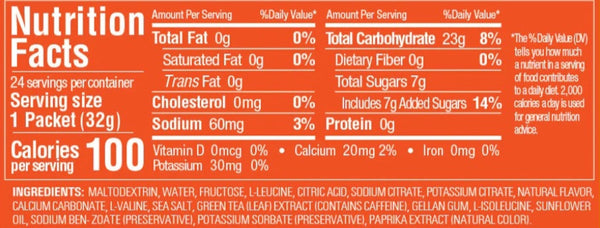 Gel Energy Mandarin Orange