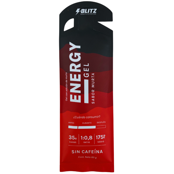 Gel Energético Murta – Ratio 1:0,8 – Sin Cafeína