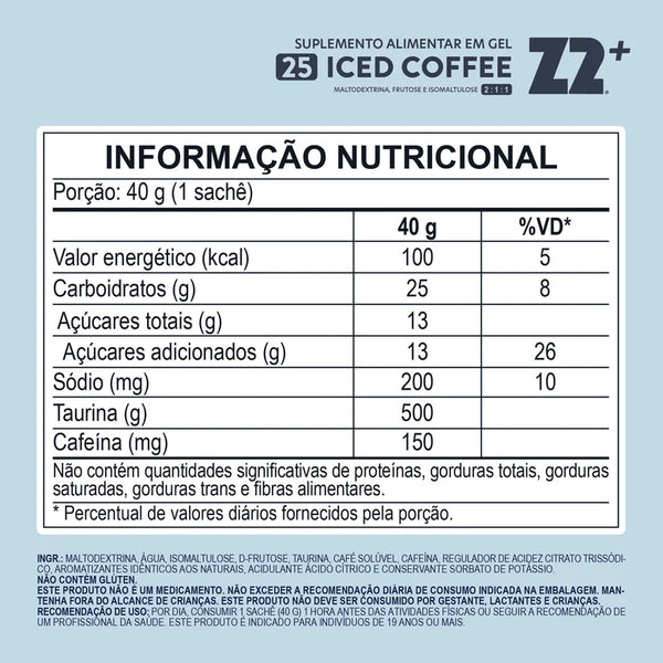 Gel Iced Coffee Z2+