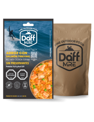 Arroz con Salmón Teriyaki