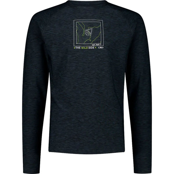 Polera Hombre Manga Larga Elasticada