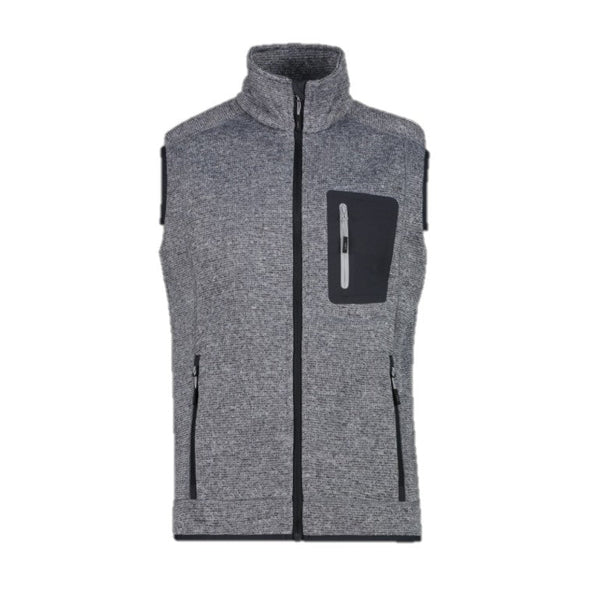 Polar Hombre sin Mangas Mélange Knit-Tech Heavy