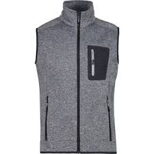 Polar Hombre sin Mangas Mélange Knit-Tech Heavy