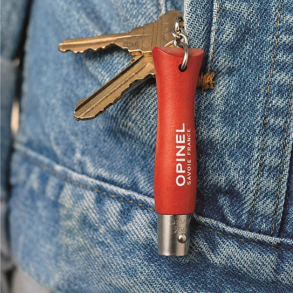 Cuchillo N°4 Llavero Rojo